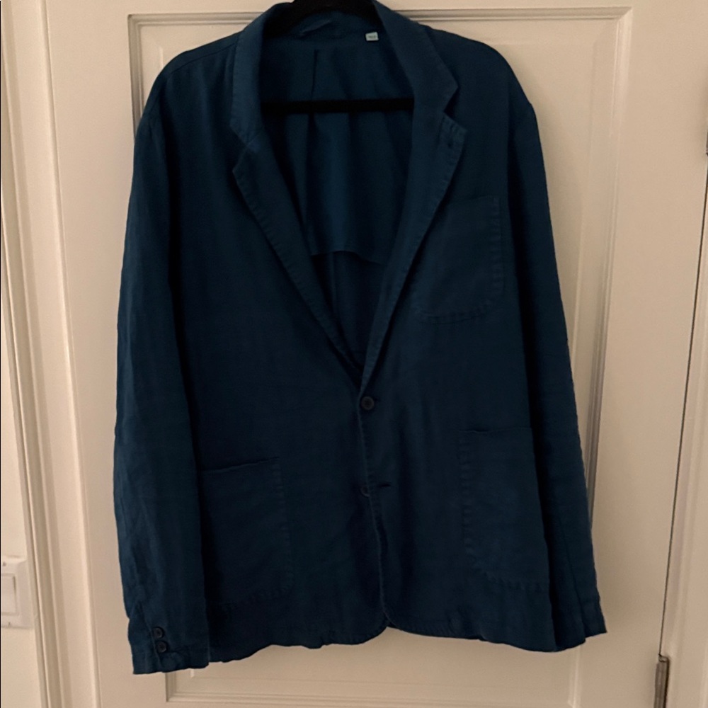 Linen teal Blazer